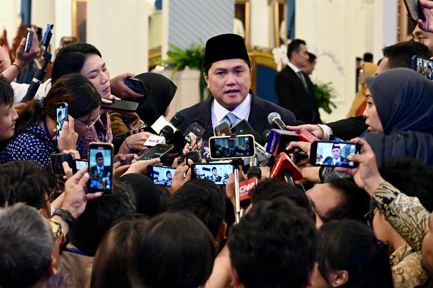 Erick Thohir Resmi Dilantik, Siap Majukan Pemuda dan Olahraga Indonesia
